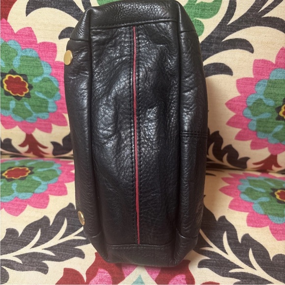 HAMMITT Daniel  Leather Bag with Gold Accents preowned condition final sale - Picture 8 of 13